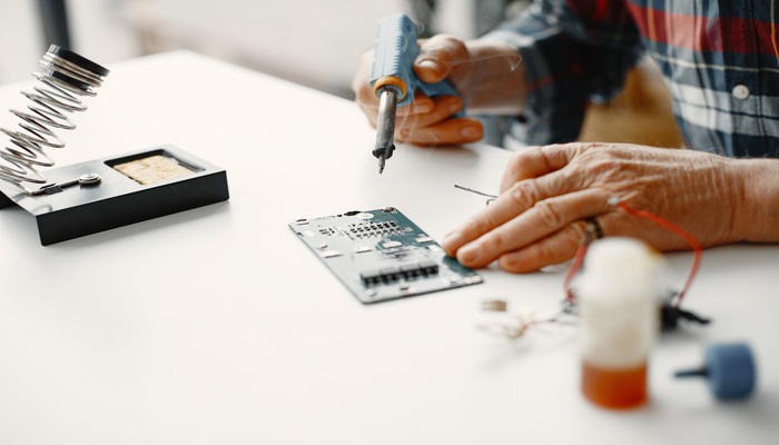 Skills in repairing electronics and Gadgets